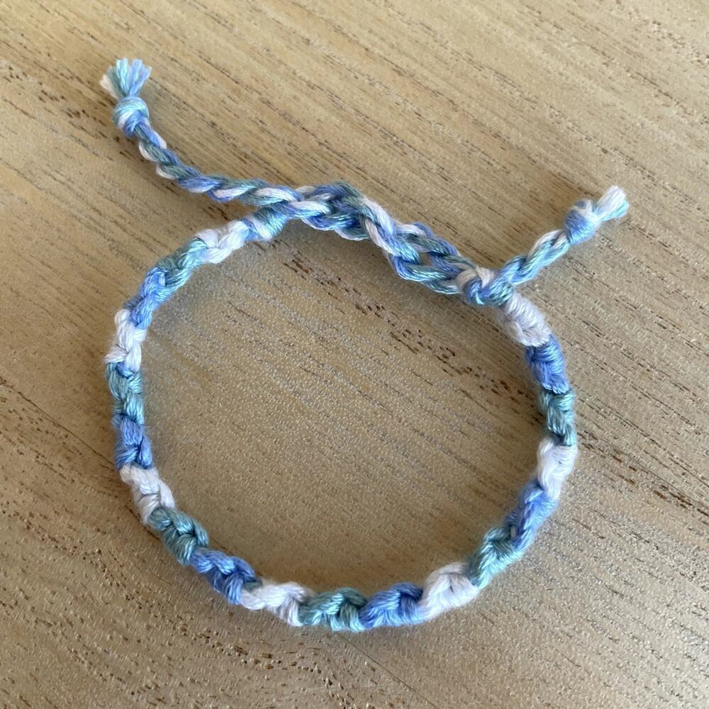 Meliora Bracelet, anklet, trendy, comfortable, tie, embroidery thread, woven, gi